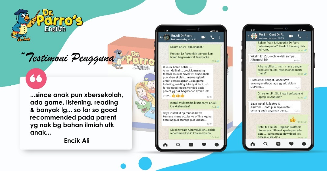 Testimoni Pengguna - Encik Ali