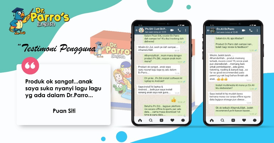 Testimoni Pengguna - Puan Siti